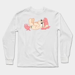 Frightened Raspberry Vinaigrette Long Sleeve T-Shirt